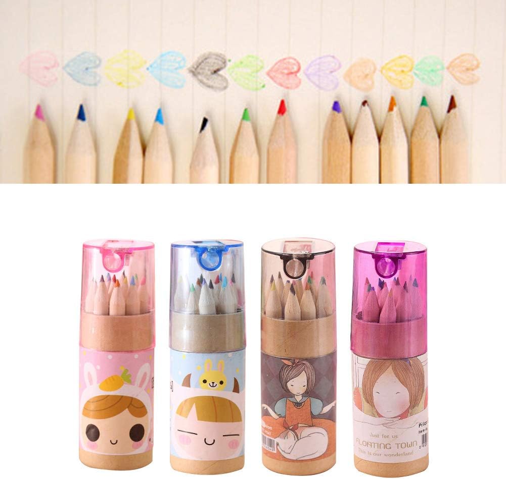 7957 12 Colouring Pencils Kids Set, Pencils Sharpener, Mini Drawing Colored Pencils with Sharpener, Kawaii Manual Pencil Cutter, Coloring Pencil Accessory School Supplies for Kid Artists Writing Sketching 7957 12 Colouring Pencils Kids Set, Pencils Sharpener, Mini Drawing Colored Pencils with Sharpener, Kawaii Manual Pencil Cutter, Coloring Pencil Accessory School Supplies for Kid Artists Writing Sketching